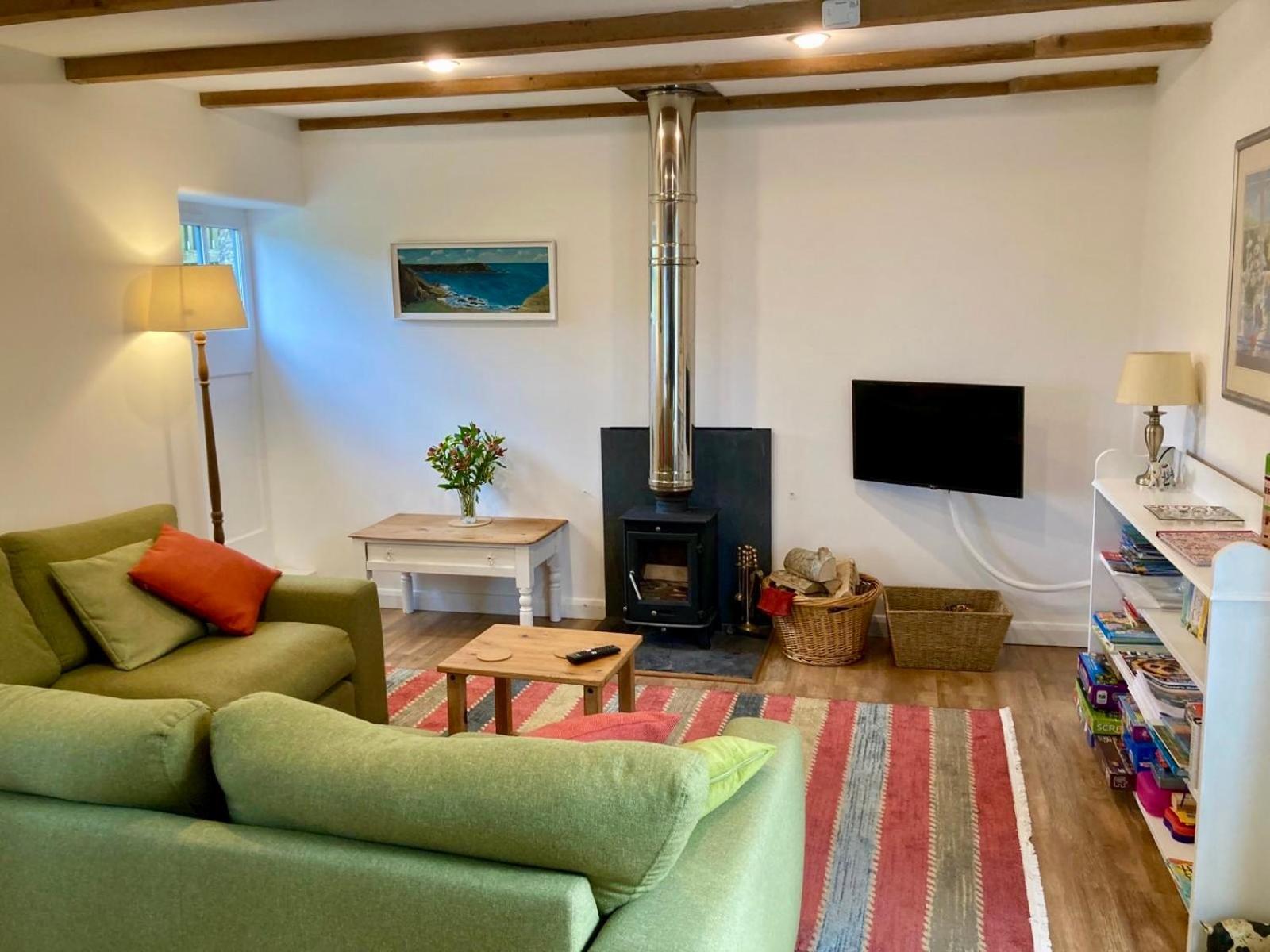 Spacious two bedroom barn conversion St Ives Exterior foto